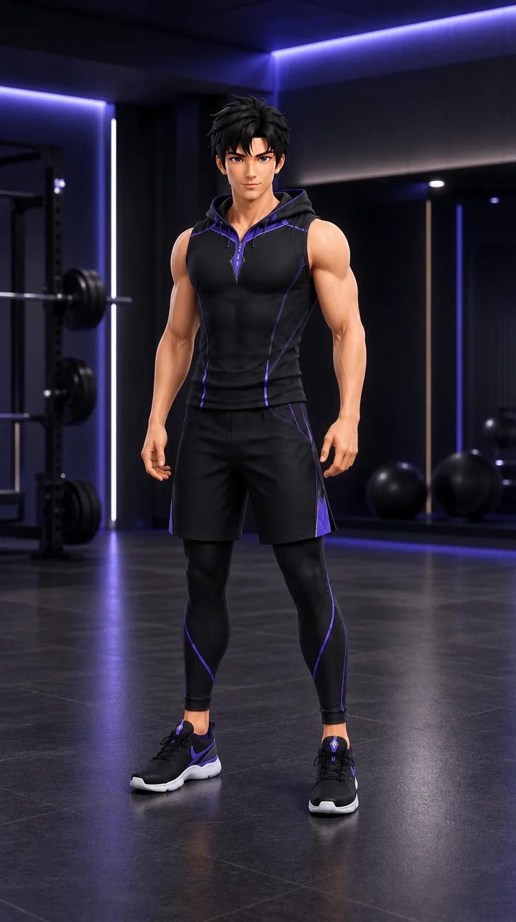 The RankUp Fit hero in the training hall