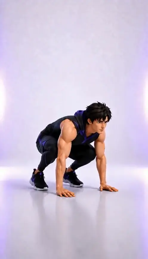 No-Jump Burpee